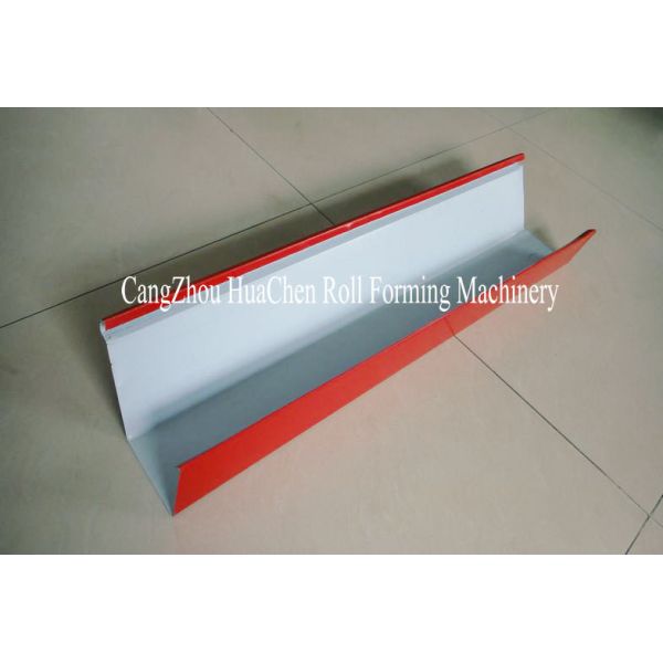Half Round Waterdown Gutter Roll Forming Machine Cold Roll Forming Equipment