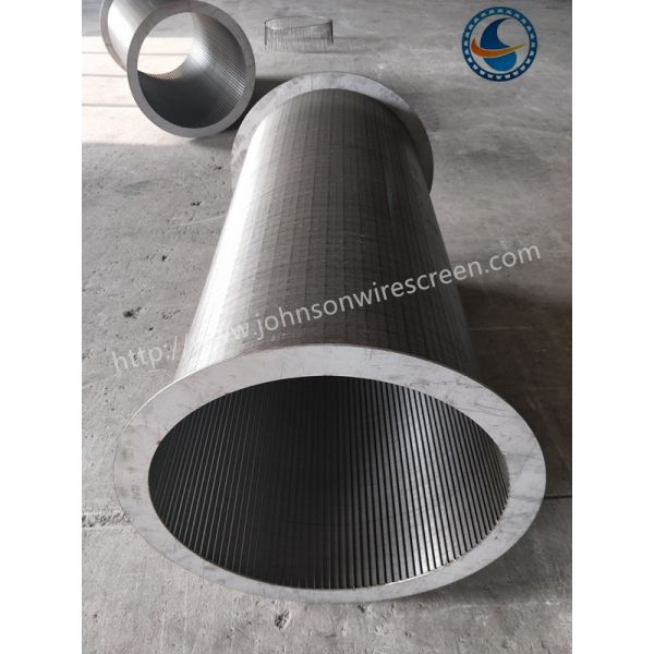 Full Welded Wedge Wire Mesh For Wastewater Treatment Easy Installation