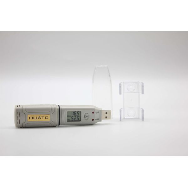 Digital Usb Thermometer Temperature Recorder / Temp Humidity Data Logger Usb