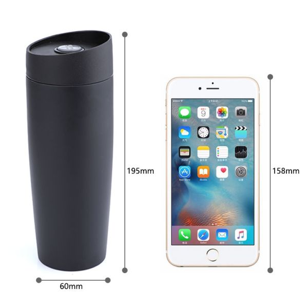 Double Wall Leakproof 12 Ounce Stainless Steel Vacuum Flask