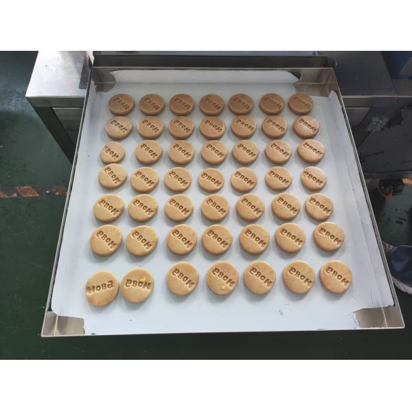 Automatic Encrusting Machine with 10mm-50mm Product Size 1.75kw Power and 2-3 Weeks Mold Production for Custom Biscuits