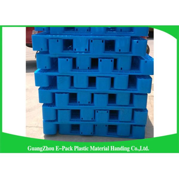 100% Virgin HDPE Plastic Euro Pallets Ventilated Stackable For Food Industry