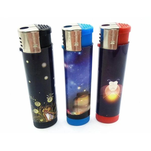 Disposable Refillable Lighter EU Standard With Dy-1703 Briquet Plastic