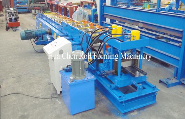 Buy Automatic 80 to 300 mm adjusting c z purlin interchangeable roll forming machine at wholesale prices