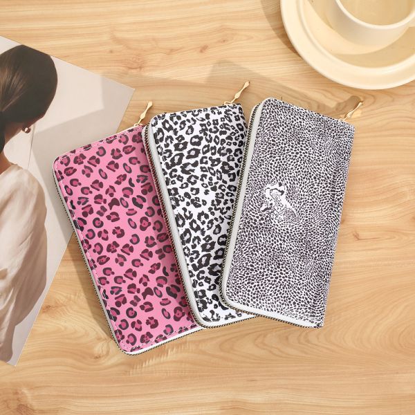 Wholesale Pvc Leopard Printed Synthetic Artificial Leather for Bag Notebook Phone Shell Table Mat Faux Leather Fabric
