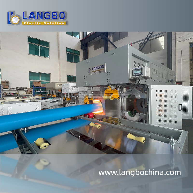 Double Two Heating Position U/ R-Shape PVC Pipe Belling Socketing Machine