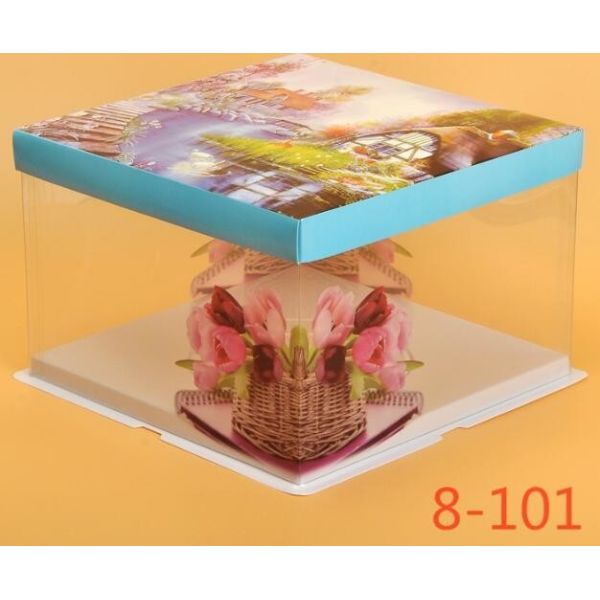 Disposable Clear/transparent Sandwich/cake Plastic Food Container/box/packaging,cheap cake boxes with clear window,custo