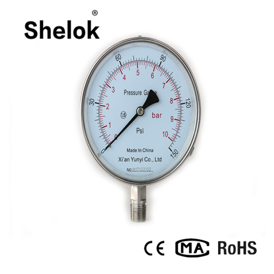 High Precision Stainless Steel Digital Liquid Pressure Gauge