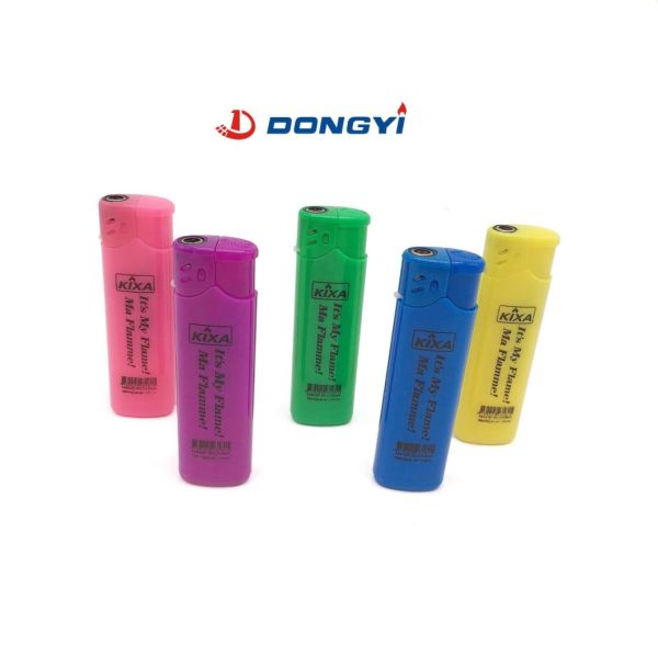 Beautiful Butterfly Pattern Customization Portable Refillable Candle Electric Lighter