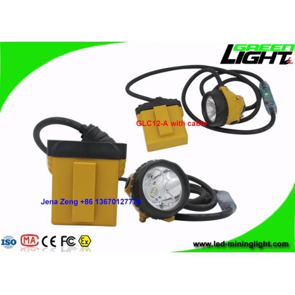 High Brightness 25000 Lux Miners Helmet Light with SOS Low Power Warning Function