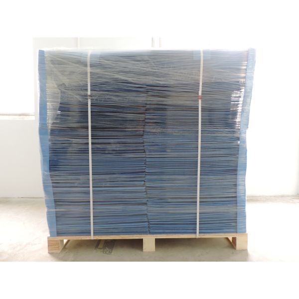 White PP Corrugated Plastic Sheet Dividers Fire Resistance