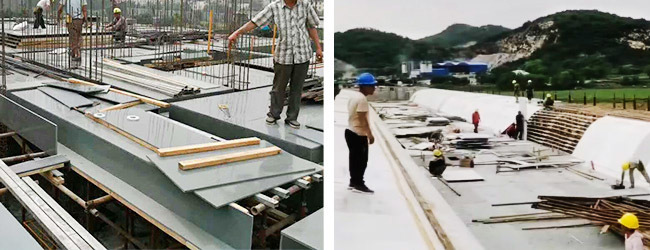 Export PVC Formwork Templates Waterproof And Moisture Proof Customizable