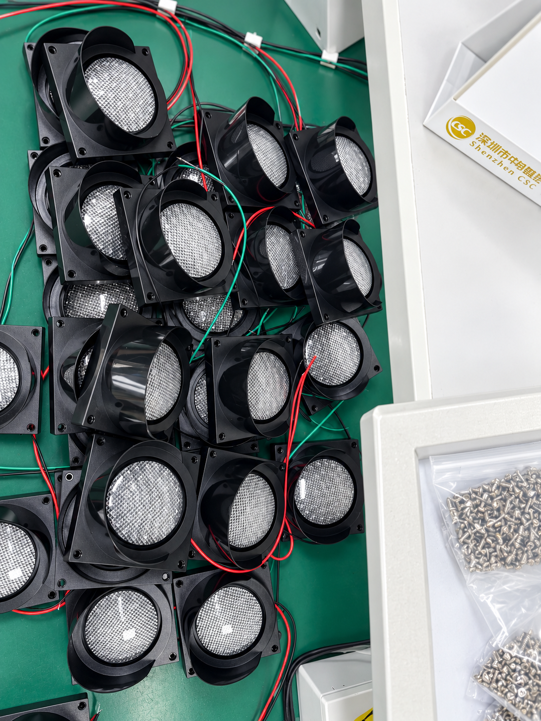 JD112F-C 100mm Red Green LED Traffic Light