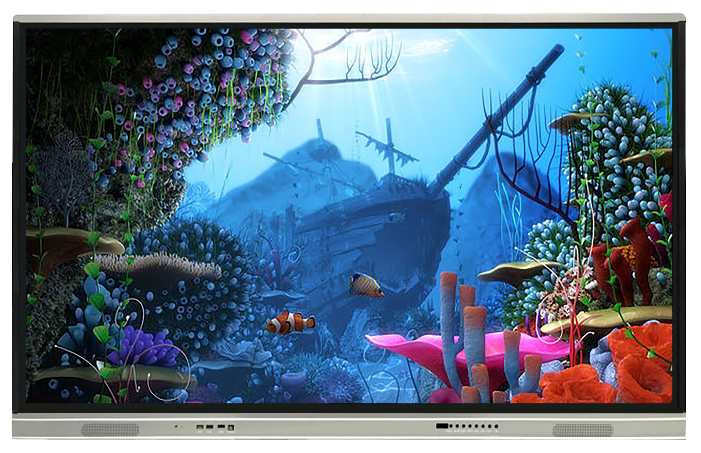 Factory Simple Interactive whiteboard Flat Panel Display Infrared Touch