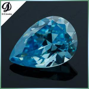 China 2015 hot sale high quality auqa blue synthetic diamond for sale on sale