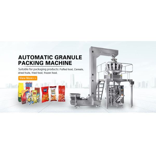 Multihead Pillow Bag Granule Vertical Packing Machine For Snacks