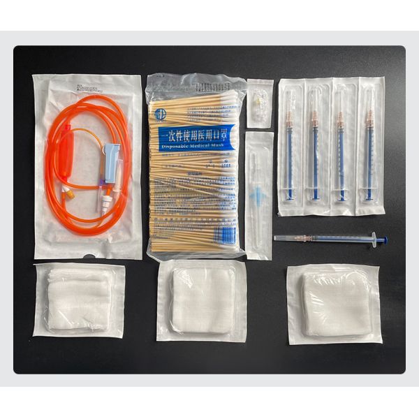 4 Side Seal Packaging Machine for Pharyngeal Swab Isolation Protective Clothing