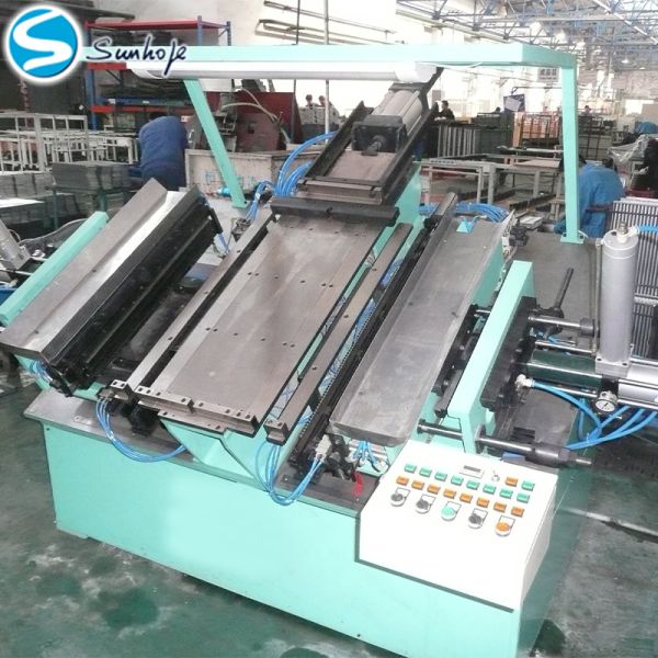 SemiAuto Flareless Radiator Core Assembly Machine Customizable for Heat Exchanger Production