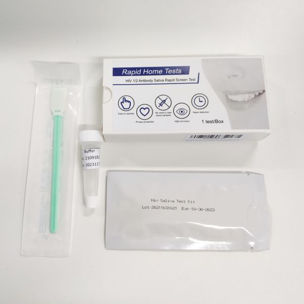 Plastic Rapid Hiv Test Kit Home Use 99% Accuracy