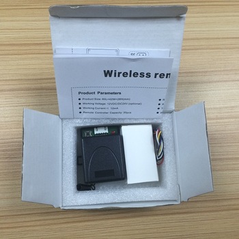 30 Transmitter Remote Entrance Door Exit Button for access controller