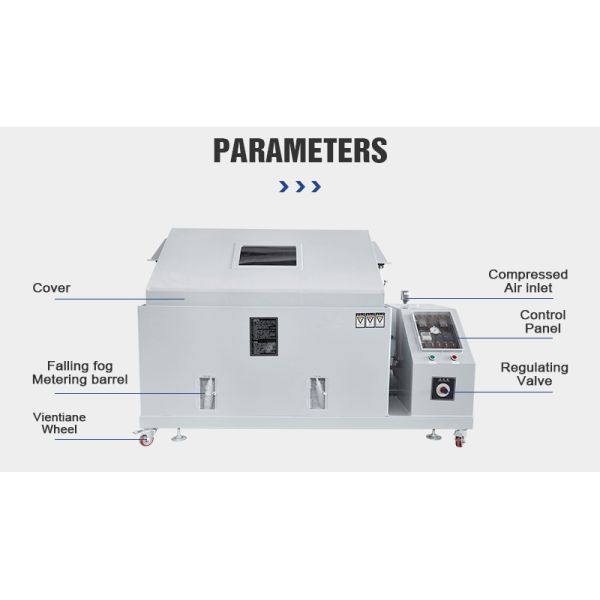 High Quality Laboratory Testing Equiempent Programmable Salt Spray Chamber Price For Electroplating Test