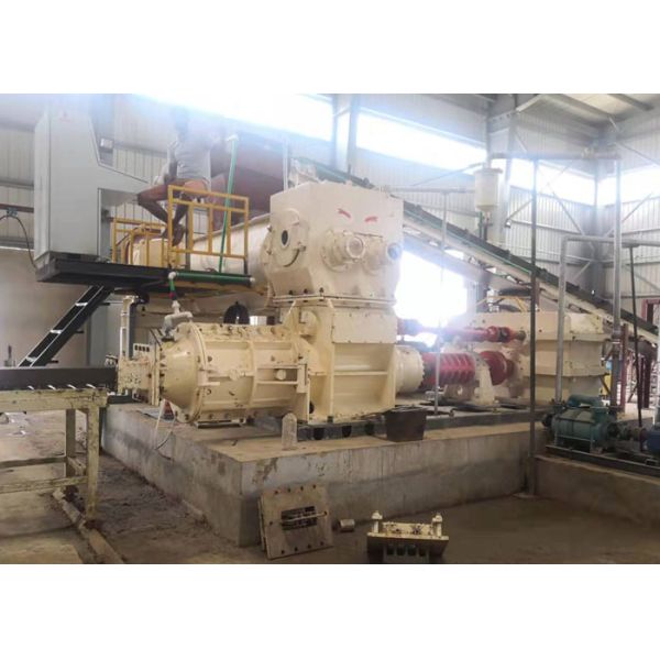 Clay brick making machine EV45 Automatic Vacuum Extruder for Clay Brick Making