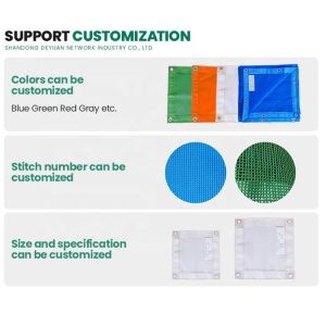 construction safety net dustproof fireproof mesh sheets for construction