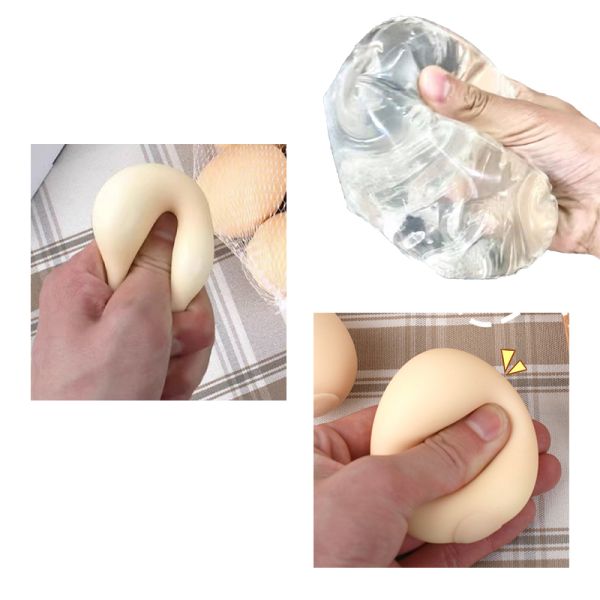 Odorless Squishy Silicone Gel Rubber Liquid Heat Cured Customized