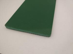 China Green Color Both Pattern Industrial Conveyor Belts Was used For Conveyor Power on sale