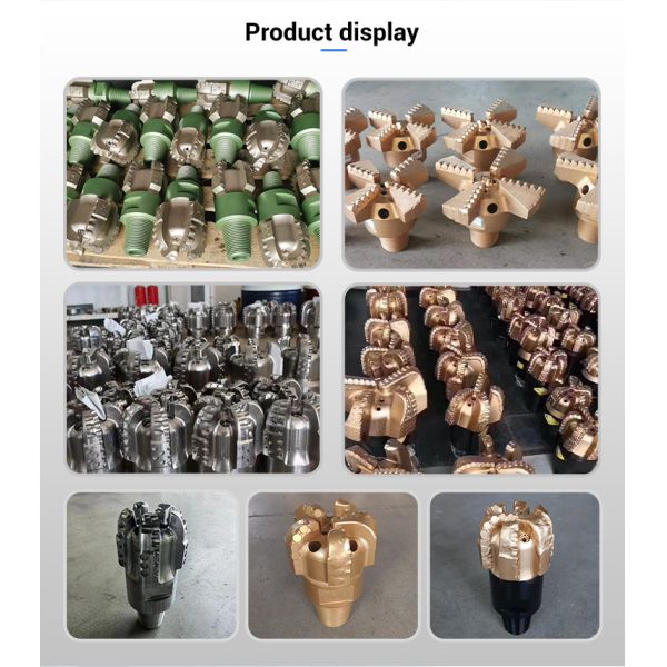 IADC code M423 Various specifications PDC drill bit diamond bit for hard rock formation