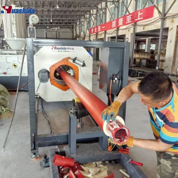 PERT/PEX Pipe Extrusion Machine with One-Step Continuous Foaming Process for High Temperature Resistance (110°C) and Automated Operation