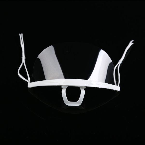 Food Processing 14*5.5CM Transparent Plastic Mouth Mask