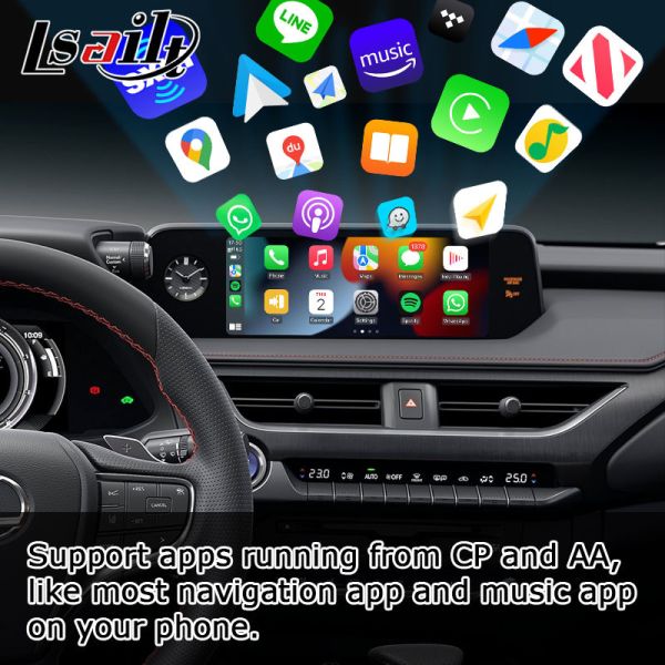 Lexus UX200 UX350h wireless carplay android auto screen mirroring multi media