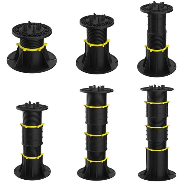 OEM Flooring Plastic Adjustable Pedestal Adjustable Decking Joist Supports