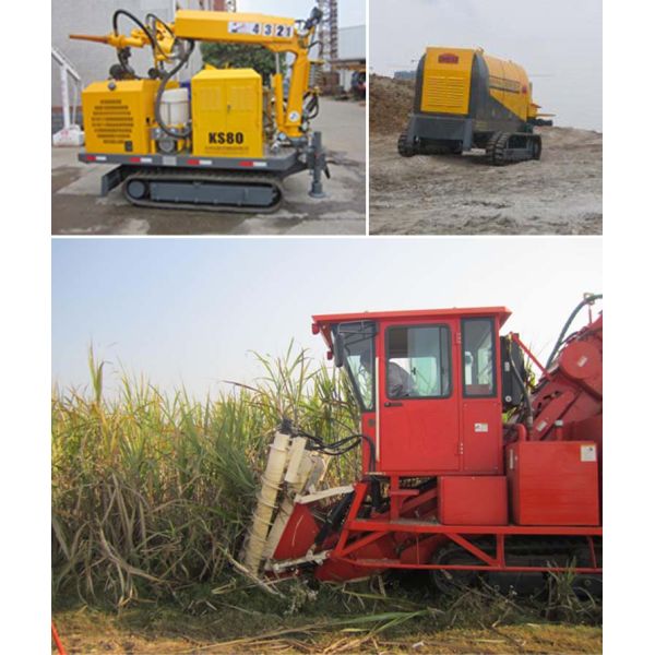 Excavator Drilling Rigs Mini Rubber Track Undercarriage with Adjustable Loading Capacity