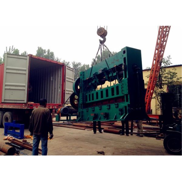 Heavy Duty Expanded Metal Mesh Machine Touch Screen Operation Low Noise