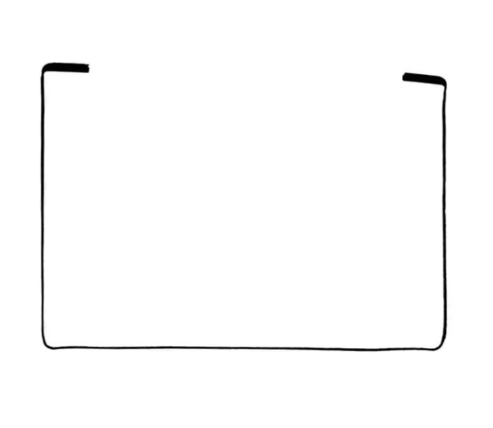 LCD Screen Front Bezel Rubber Ring for MacBook Pro 16”A2141 Replacement