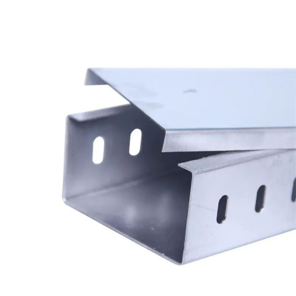 Powder Coated Flameproof Cable Tray Heavy Duty Impact Resistance Custom Height Support