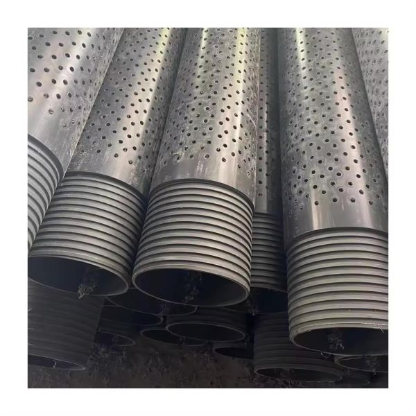 Customizable Perforated PVC Drainage Pipe with Round Head Long-Lasting Performance