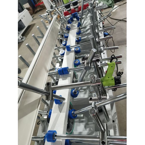 TC Factory Direct Sales Profile Wrapping Machine Use Two Component Single Component Oily Based Glue White Latex Laminating