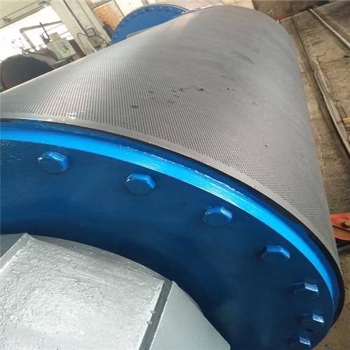Rubber Coated Blind Drilled Press Roll