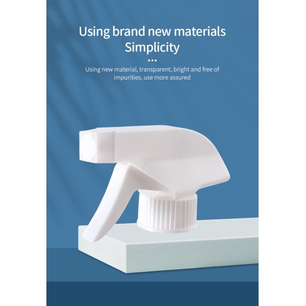 Household Cleaning Trigger Sprayer with Plastic Nozzle High Effective