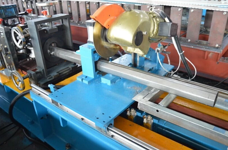 Rolling Shutter Tube Shutter Door Roll Forming Machine For Interlocked Octagonal Tube