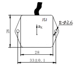 Uniaxial MEMS Capacitive High Speed Accelerometer Wide Measuring Range
