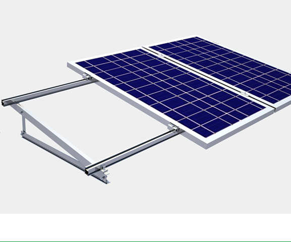 Versatile Aluminum Rooftop Solar Mounting Brackets PV Panel Rack Cost Economical Design