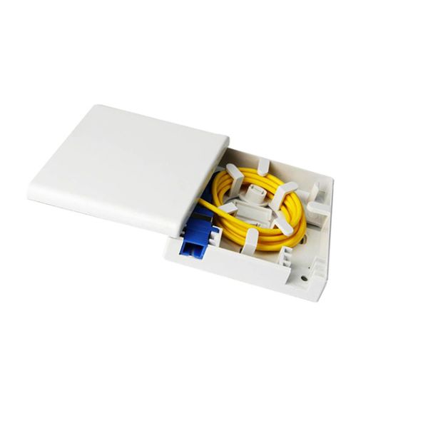 ISO Integrated Wiring 2 Core Fiber Optic Terminal Box FTTH Distribution Box
