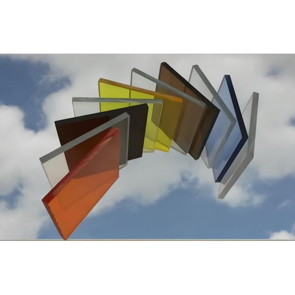 Weather Resistant 1.2g/Cm3 solid polycarbonate roofing sheets With Anti UV