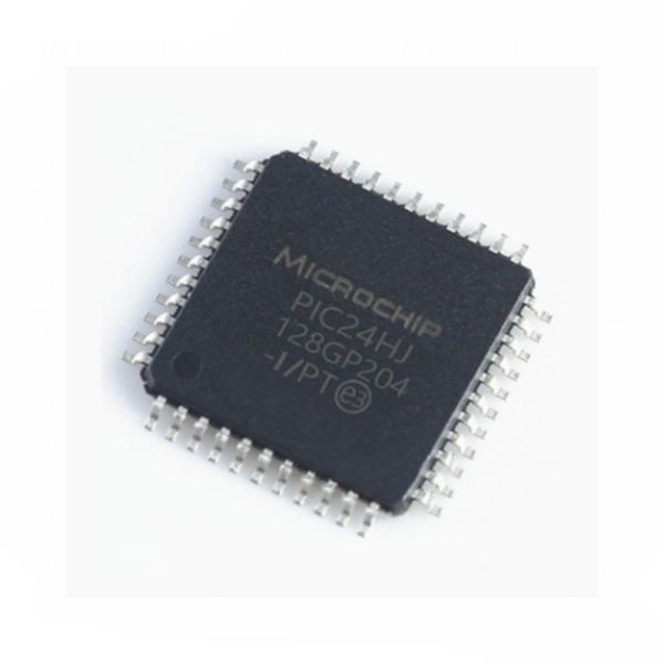 Electron Flash Memorial Chip PIC24HJ128GP204-I/PT Qfp44 Microprocessor Ic