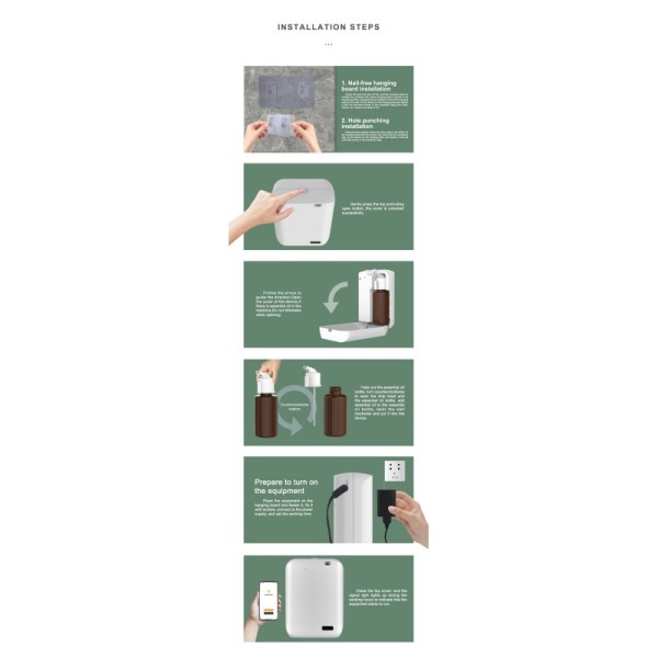 X60 Aroma Diffuser Machine angled view