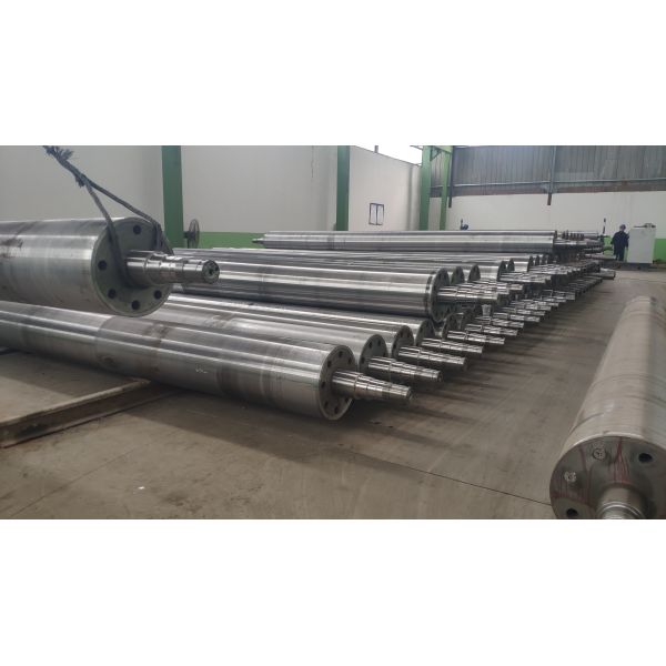 Rubber Covered Paper Machine Roll For Wire / Dryer / Press Section